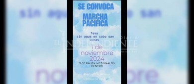 Ciudadanos reclaman agua al alcalde de Los Cabos; preparan marcha