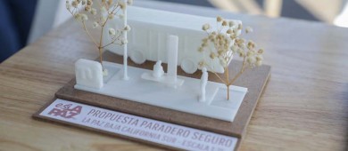 Presenta Milena Quiroga el proyecto de “Paraderos Seguros”