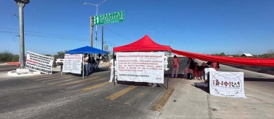 Luego del bloqueo vehicular, establecen mesa de negociación el gobierno de BCS y sindicato de trabajadores de IMSS Bienestar