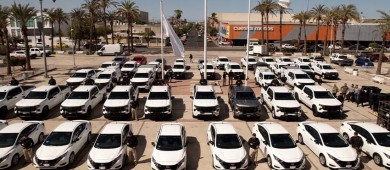 Invierte el gobierno de BCS 56. 6 MDP en vehículos para seguridad pública, apoyo a mujeres, productores acuicolas y pesqueros