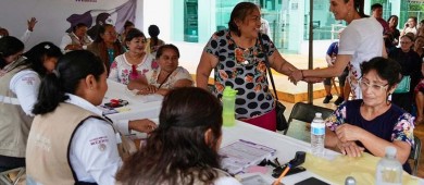 Continúa registro para pensión Mujeres Bienestar