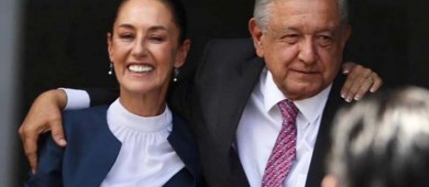 Sheinbaum dice que AMLO no se retiró de la vida pública: 'Sigue luchando desde otra trinchera'