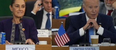 Sheinbaum y Biden se reúnen en el G20 y hablan de seguridad y migración