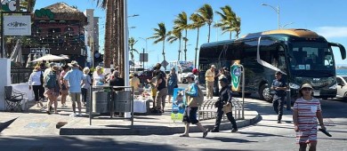 Desde San Diego California, arriba a La Paz el crucero “Koningsdam”
