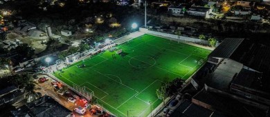 Entregan nueva Cancha de Fútbol y rehabilitación de parque en SJC