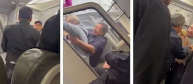 Pasajero que intentó desviar avión de Volaris alega haber sido ‘amenazado de muerte’