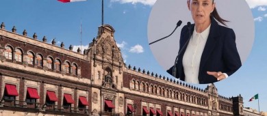 Claudia Sheinbaum ya vive en Palacio Nacional; alista celebración de Navidad y Año Nuevo