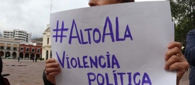 Violencia Política contra las Mujeres: 80% de los agresores son hombres
