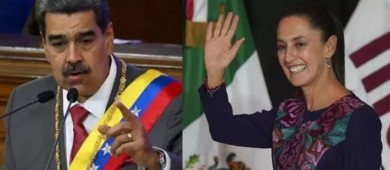 Sheinbaum enviará una representación a la investidura de Maduro en Venezuela