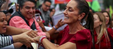 Sheinbaum tiene 78% de aprobación al llegar a sus primeros 100 días en el poder