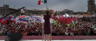 Claudia Sheinbaum invita a su informe en el Zócalo; amenizará grupo que hizo el Himno Migrante