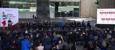Sheinbaum presenta Plan México; la meta, fortalecer el desarrollo económico del país