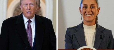 Casi la mitad de los mexicanos prevén que la relación Sheinbaum-Trump será “complicada”