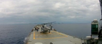 Marina: Embarcaciones de EU están en 'zona de libre navegación internacional'