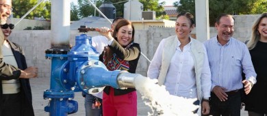 Rehabilitan cárcamo de bombeo del tanque elevado de la colonia Miramar