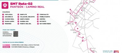 Reducen costo del pasaje del Tiburón Urbano en La Paz, de 16 a 12 pesos