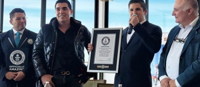 En Los Cabos, Cactus Tour rompe Récord Guinness con "La tirolina para bicicleta más larga del mundo"