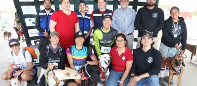 Gran éxito de la carrera-paseo “Canicross Etocane K-9, BCS” en la UABCS
