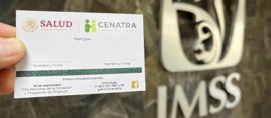 Continua IMSS Baja California Sur promoviendo la donación altruista de órganos y tejidos