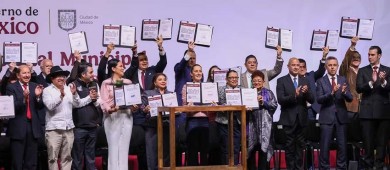 Gobernadores rechazan aranceles de Trump y respaldan a Sheinbaum