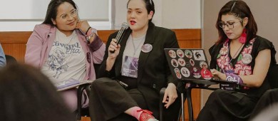 Titular del IMM La Paz participa en la primera Cumbre Latinoamericana de Defensoras Digitales