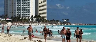 El turismo internacional en México crece un 8.5% en enero