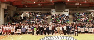 Destaca Milena Quiroga impulso al deporte en inauguración del Torneo Nacional de Básquetbol U17