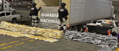 Operación Frontera Norte reporta mil 357 detenidos y más de 22 toneladas de droga asegurada