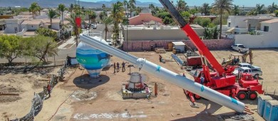 Por concluir la construcción del nuevo tanque elevado de la colonia Fidepaz