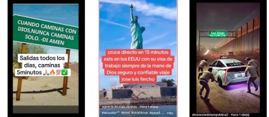 ‘Coyotes’ usan TikTok para atraer migrantes que buscan cruzar a EU