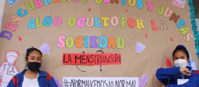 En México, 4 de cada 10 adolescentes prefieren no ir a clases durante la menstruación