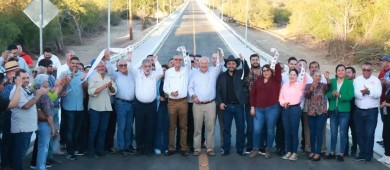 Invierten 182 MDP en el nuevo puente Santa Cruz en la comunidad de La Ribera