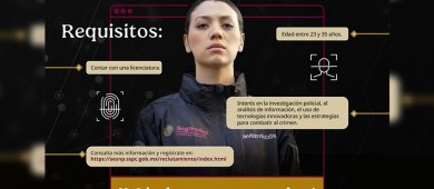 SSPC lanza convocatoria para formar agentes de investigación e inteligencia