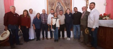 Entregan la restauración de la Virgen de Nuestra Señora de Guadalupe, en Sierra de Guadalupe