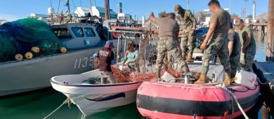 Profepa detiene a 5 personas por pesca ilegal de totoaba en golfo de California
