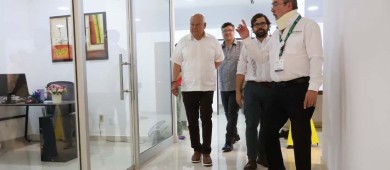 Inaugura el Gobernador Castro Cosío oficinas administrativas de IMSS-Bienestar en BCS