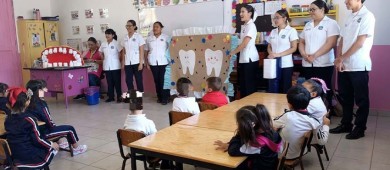 Estudiantes de Enfermería de la UABCS fortalecen su compromiso social con prácticas comunita-rias en jardín de niños
