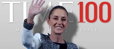 Sheinbaum figura en lista de los 100 más influyentes de Time; afirma tener “los pies en la tierra”