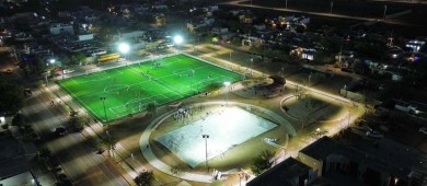 Aplica el Ayto de La Paz 32 mdp en la rehabilitación parques recreativos de la ciudad