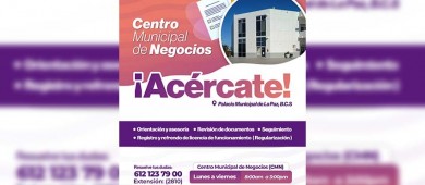 Impulsa el Ayuntamiento de La Paz regularización de negocios