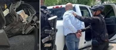 Denuncian por presunta corrupción a delegado del IMSS en Tamaulipas; lo detuvieron con millo-nes y armamento