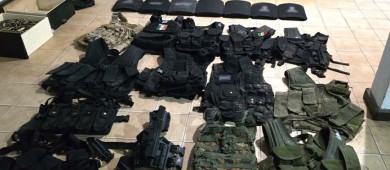 Vinculan a proceso a seis personas detenidas con armas de fuego y marihuana