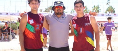 Clasifica BCS cinco equipos de voleibol de playa a la olimpiada nacional CONADE 2025