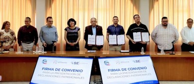 UABCS formaliza convenio para fortalecer transparencia y rendición de cuentas