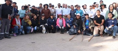 UABCS participa en Jornada Nacional de Tequios por La Paz en los cinco municipios del estado