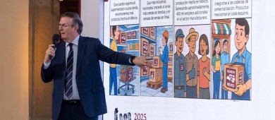 Ebrard anuncia acuerdo con empresas para impulsar lo ‘Hecho en México’ en supermercados y plataformas