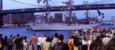 Marina promete transparencia en investigación de accidente del buque escuela Cuauhtémoc