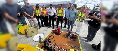 Luego de 10 años, Bomberos en SJC renuevan su equipo para atender incendios fores-tales