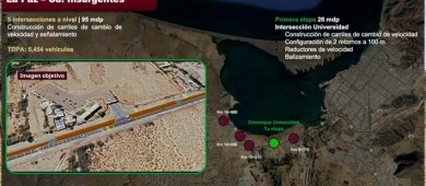 Gestiona la alcaldesa de La Paz obras para la carretera transpeninsular