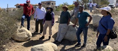 Fueron liberados tres accesos a playas de La Paz que particulares mantenían bloqueados